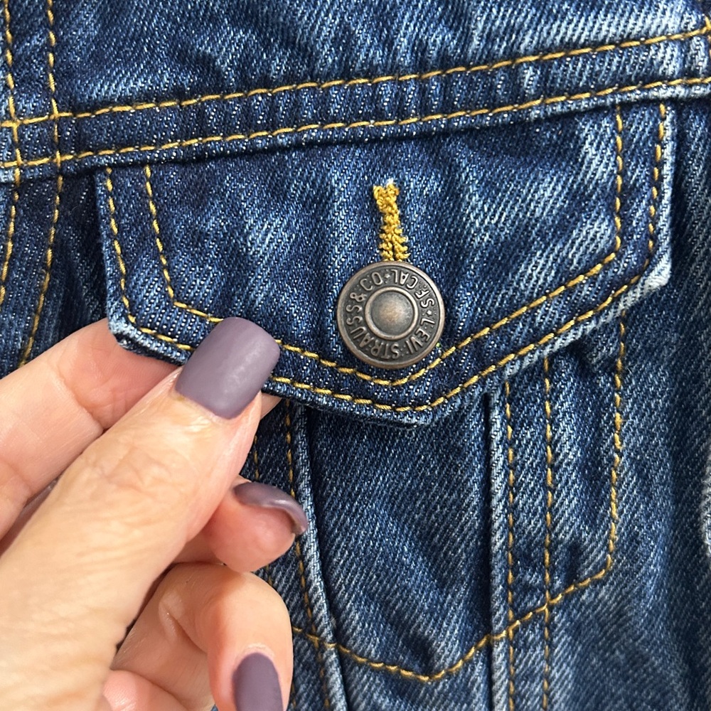 Levi's® Little Boys Denim Trucker Jacket |Size 5 - Picture 11 of 14